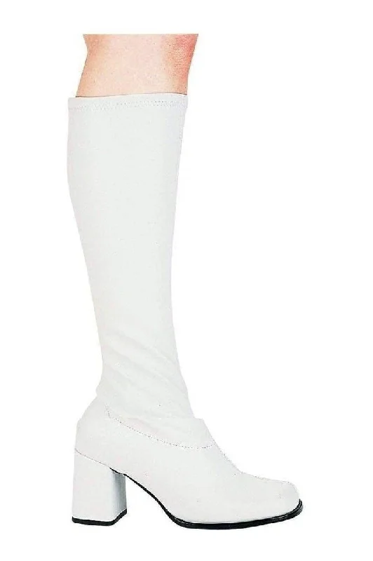 GOGO GoGo Boot  | White Faux Leather