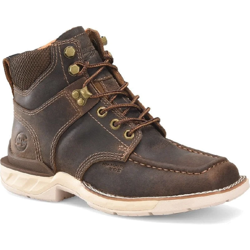 Double H Women's Phantom 5" WP Comp Toe Lacer Work Boot -Brown- DH5386