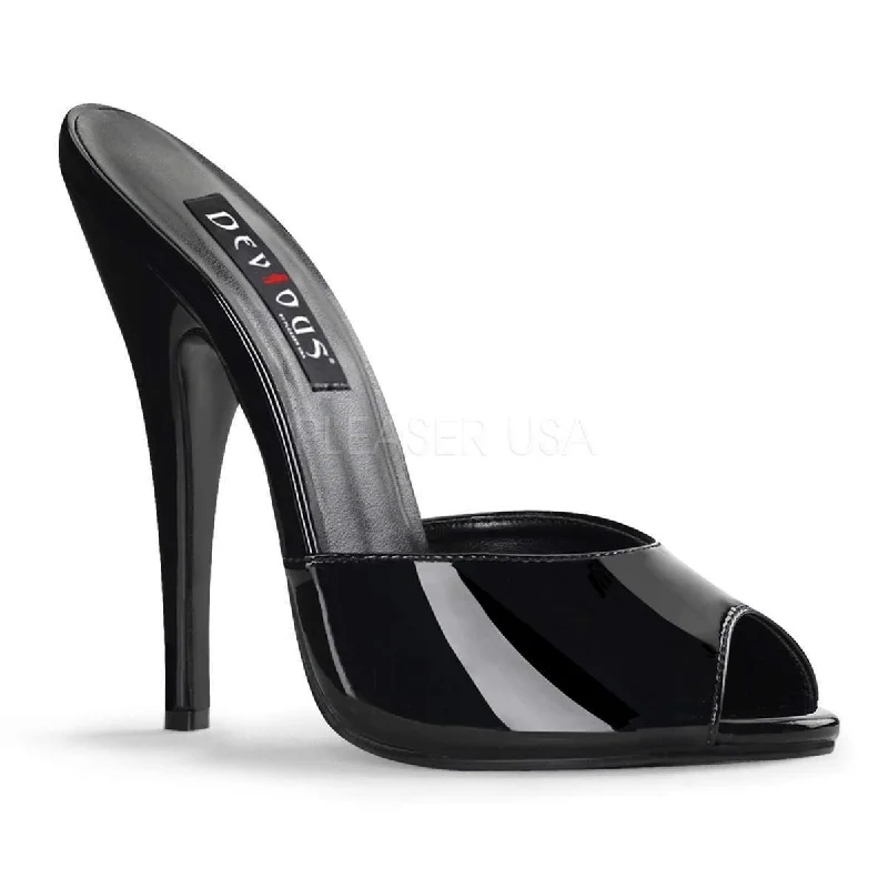 SS-DOMINA-101 Mule | Black Patent