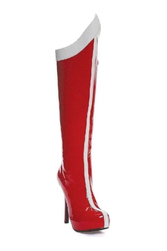 517-COMET Costume Boot | Red Patent