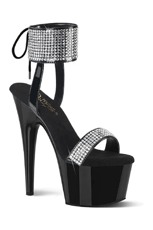 ADORE-770 Black Patent Sandal