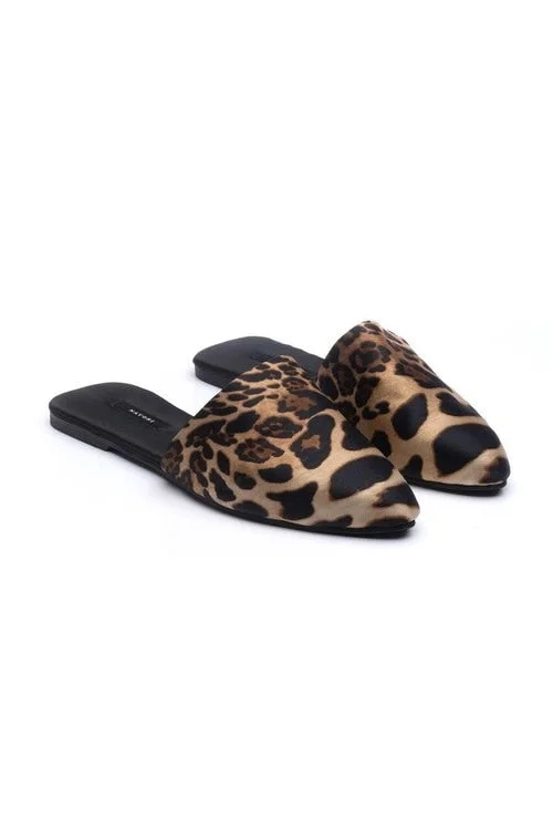 Luxe Leopard Mules