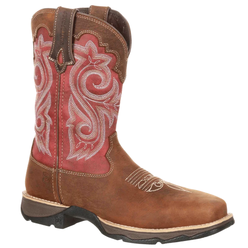 Durango Women's Rebel Waterproof Composite Toe Western Work Boots DRD0220