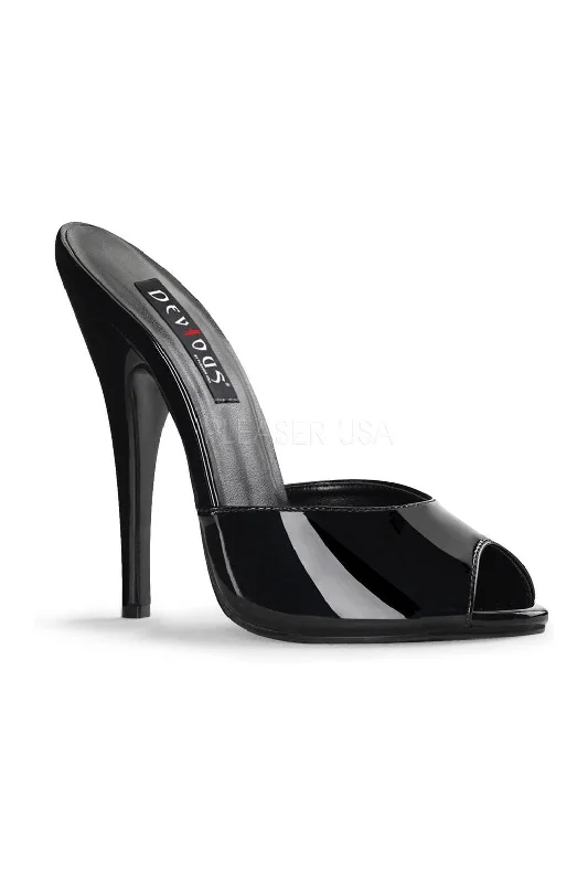 DOMINA-101 Mule | Black Patent