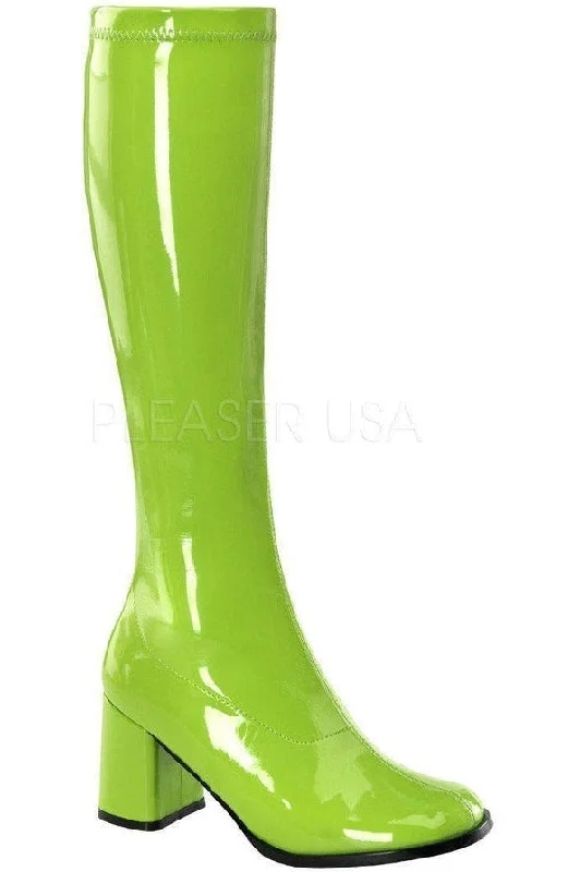 GOGO-300 Go Go Boot | Green Patent