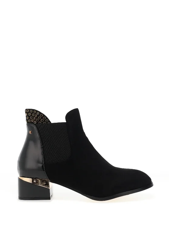 Kate Appleby Acle Heeled Boots, Black