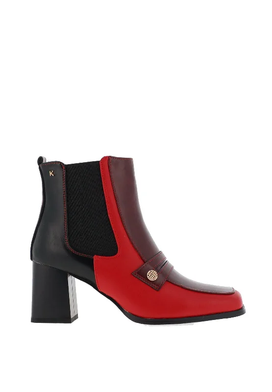 Kate Appleby Bamburghly Boots, Red Multi