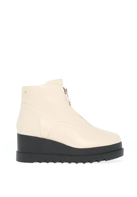 Kate Appleby Knotsford Boots, Cream