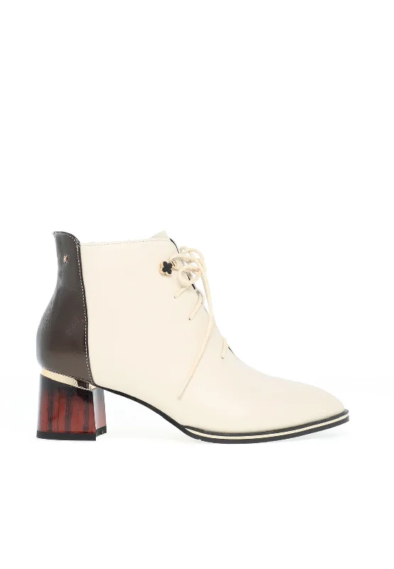 Kate Appleby Llanfair Ankle Boots, Cream