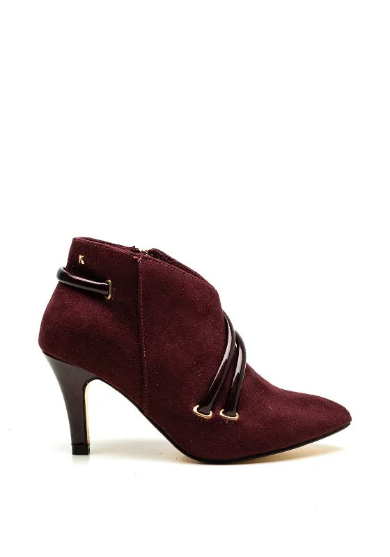 Kate Appleby Popeye Heeled Boot, Wine