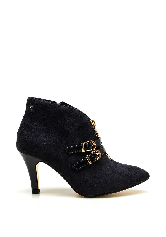 Kate Appleby Waycombe Heeled Boot, Navy