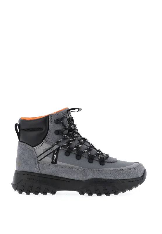 Woden Tessa Waterproof Hiker Style Boots, Grey