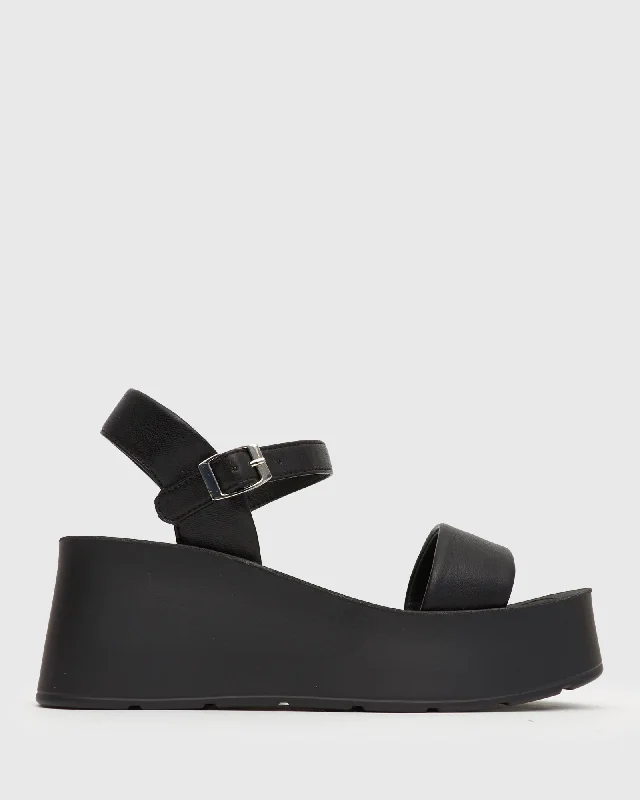 CHUROS Vegan Wedge Sandals