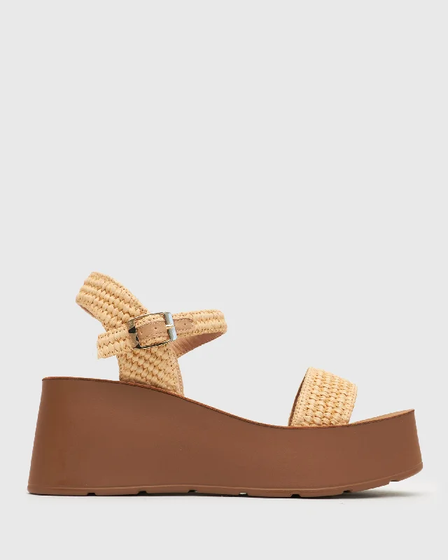 CHUROS Vegan Wedge Sandals