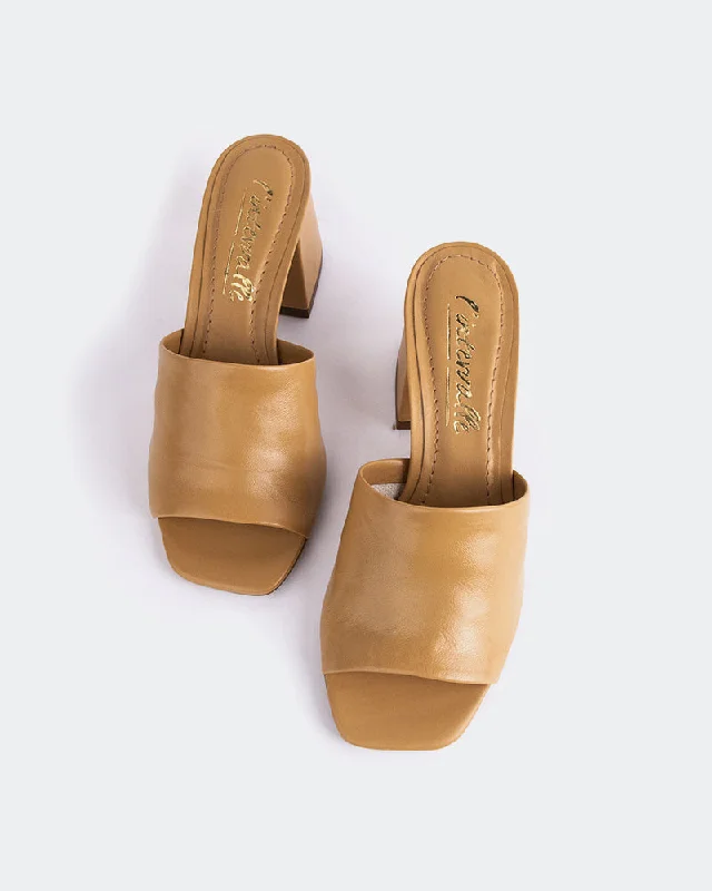 Clarabelle Camel Leather