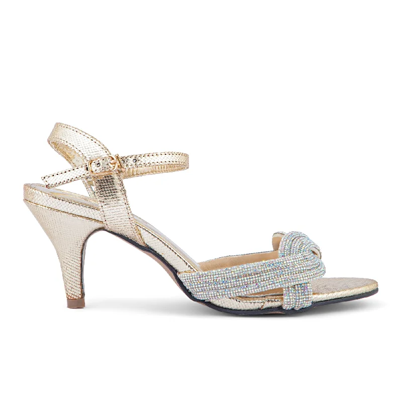 Golden Fancy Sandal FN5929