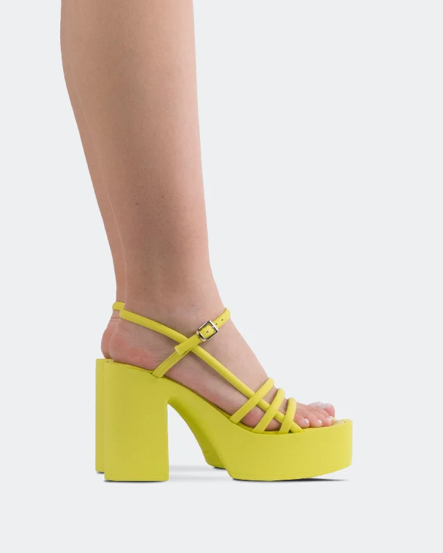 Minou Yellow Leather