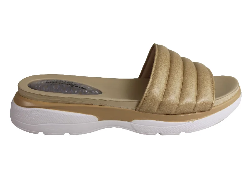 Modare Ultraconforto Mischa Womens Cushioned Sandals Made In Brazil