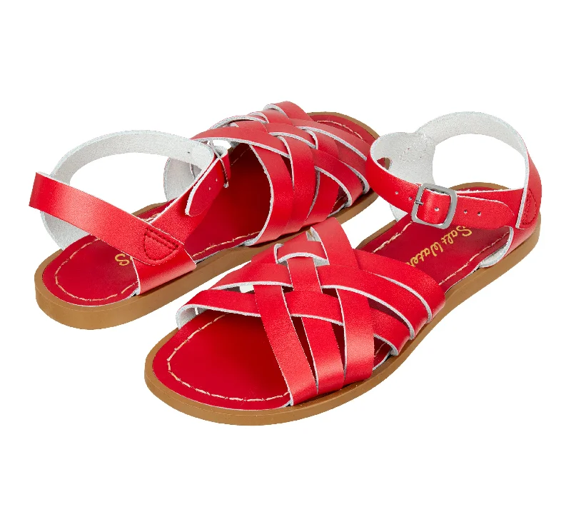 Retro Red Womens Sandal