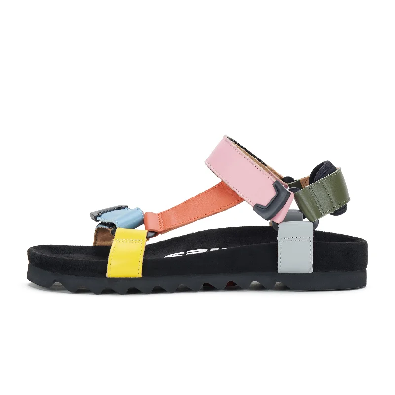 Rollie Tooth Wedge Sandal Citrus Splash