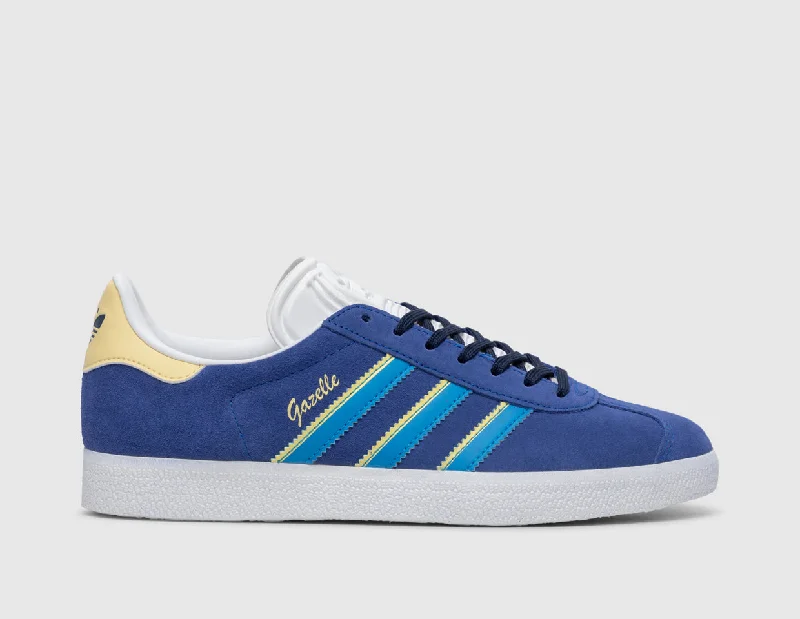 adidas Originals Women's Gazelle Team Royal Blue / Bright Blue - Yellow