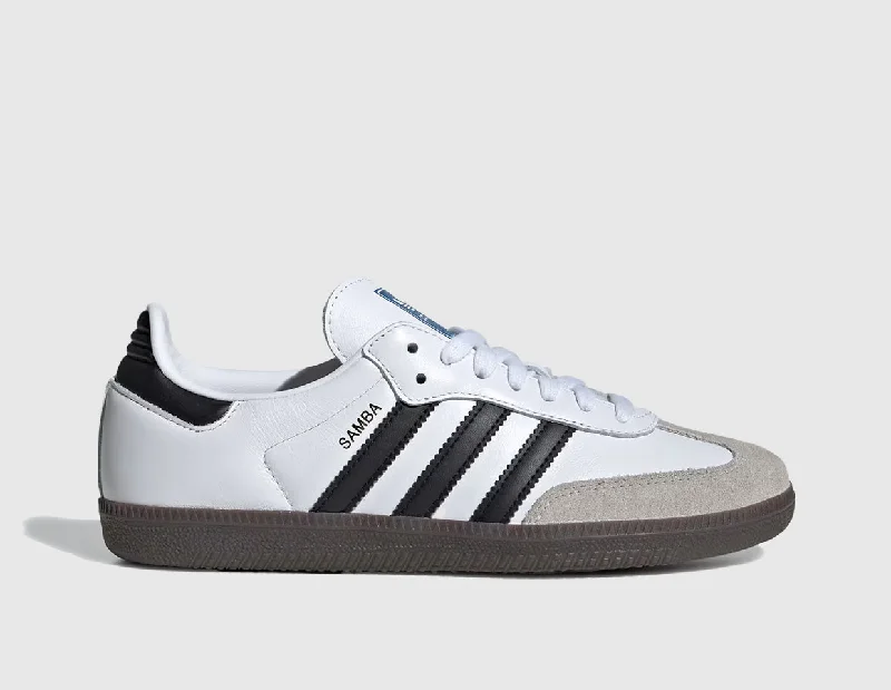 adidas Originals Women's Samba OG Footwear White / Core Black - Clear Granite