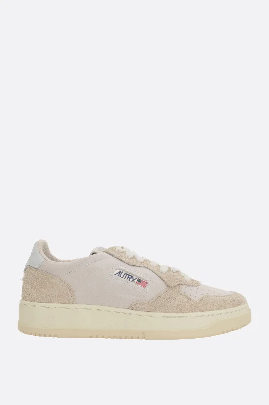 Autry Medalist sneakers in suede and hair suede