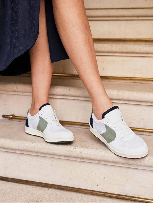 Orient Recycled Unisex Vegan Sneakers | Sage Green