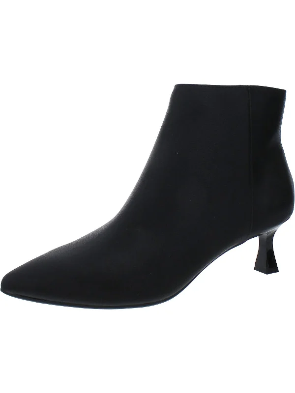 Bexx Womens Faux Leather Ankle Booties