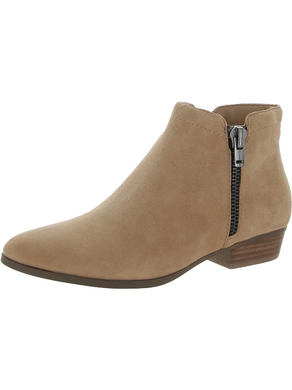 Blair Womens Leather Low Booties