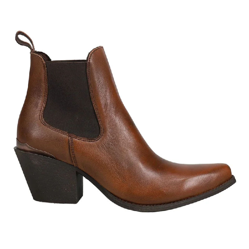 Bradley Pointed Toe Western Booties