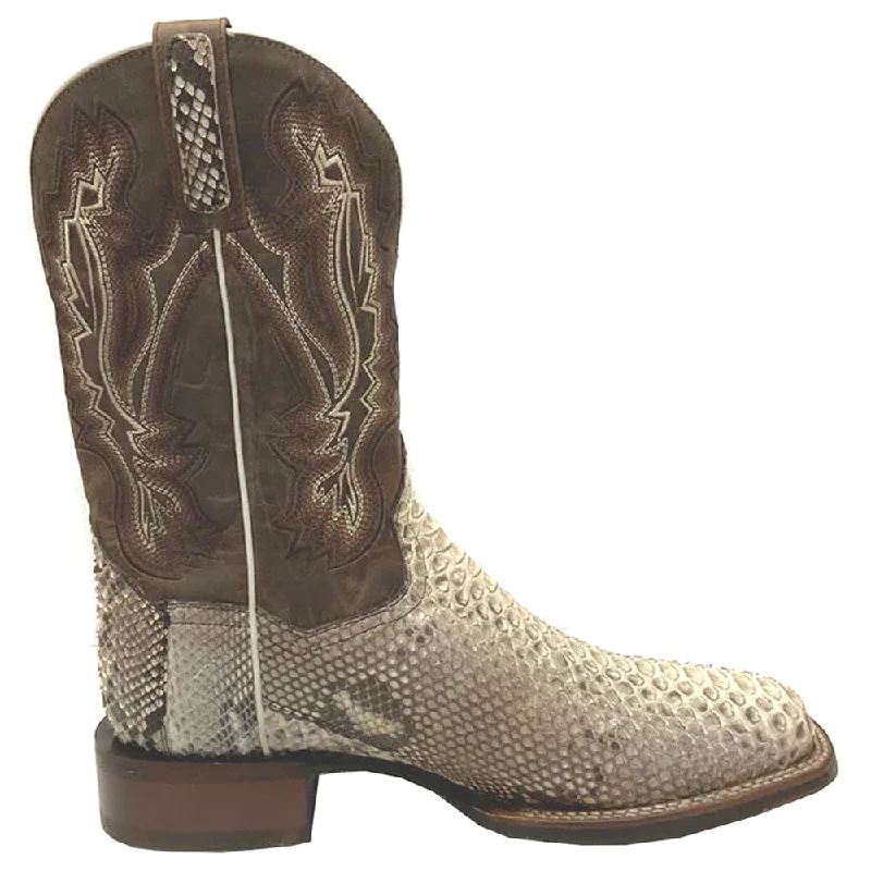 Brutus Snake Square Toe Cowboy Boots