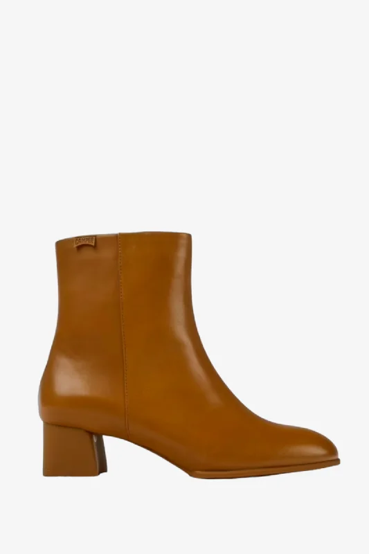 CAMPER CAMEL LEATHER BOOT