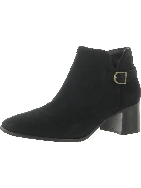 DENIS Womens Round Toe Casual Booties