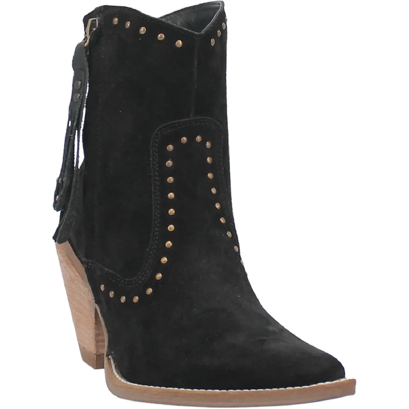 Online Exclusive | Dingo | Classy N Sassy Leather Bootie in Black Suede **PREORDER