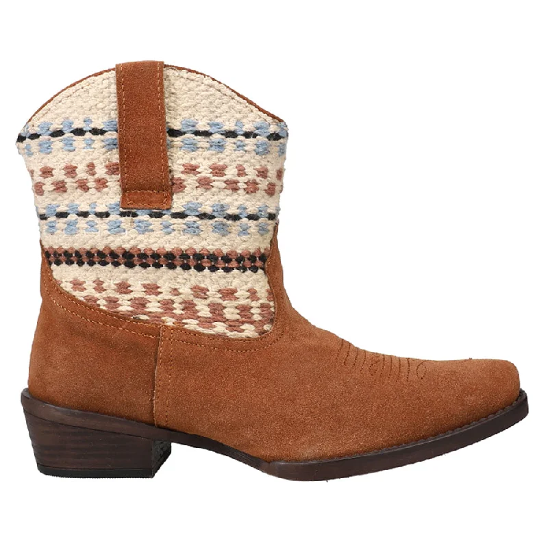 Dusty Snip Toe Cowboy Booties