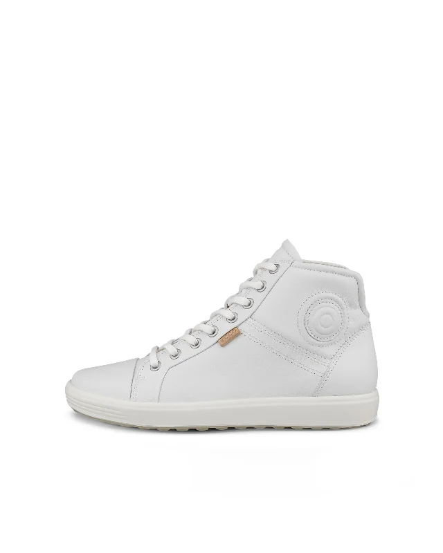 ECCO WOMEN'S SOFT 7 HIGH-TOP SNEAKER