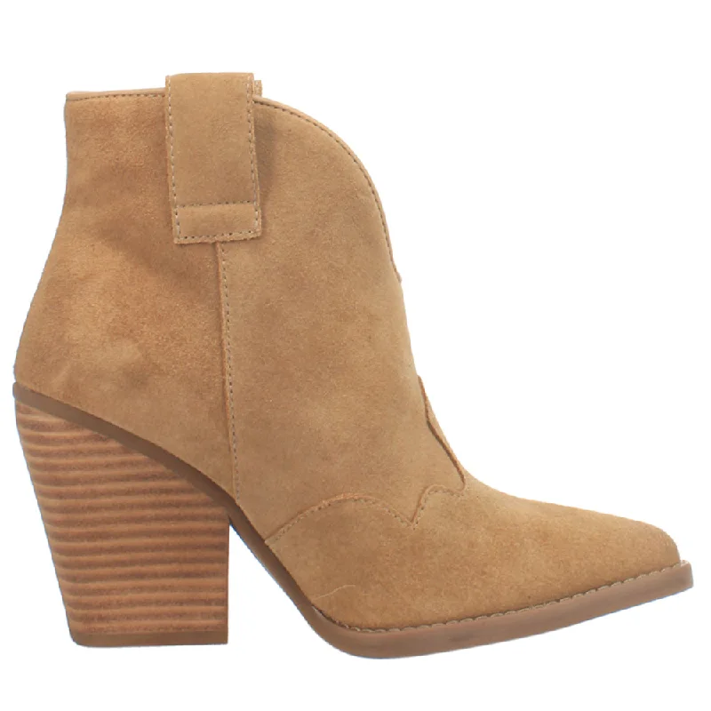 Flannie Snip Toe Cowboy Booties