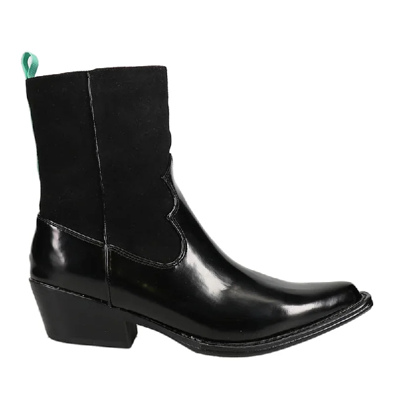 Harriet Pointed Toe Zippered Boots