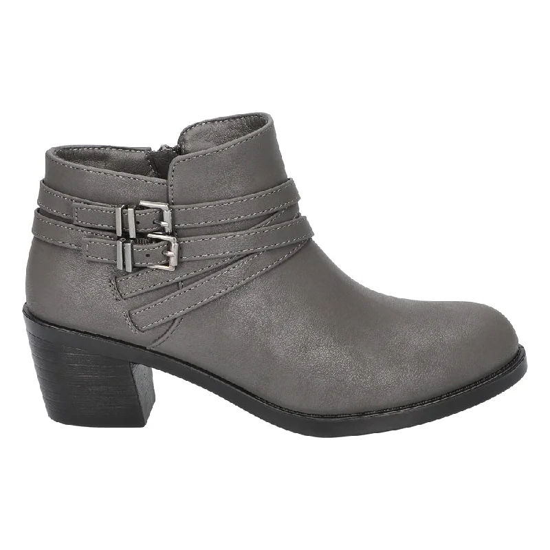 Kory Zippered Round Toe Boots