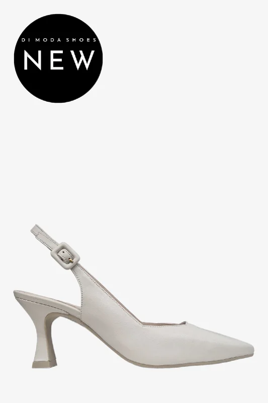 LODI JUCO COTTON CREAM HEEL