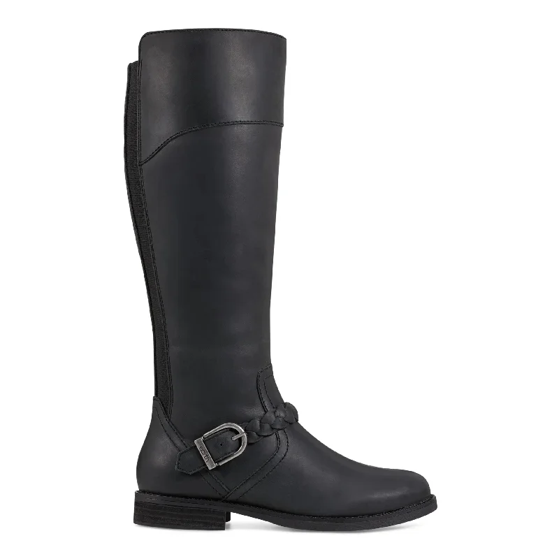 Mira Round Toe High Shaft Casual Boots