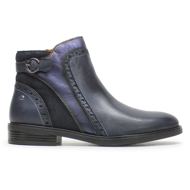 Puertollano W3C-8553 Leather Women's Ankle Boots