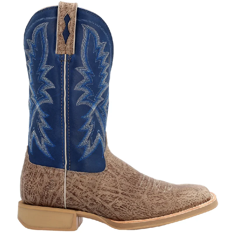 Rebel Pro Lite Rustic Embroidered Square Toe Cowboy Boots