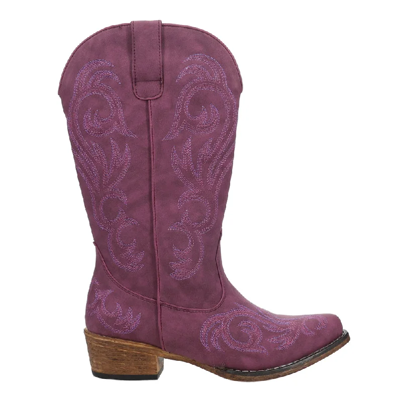 Riley Embroidered Snip Toe Cowboy Boots