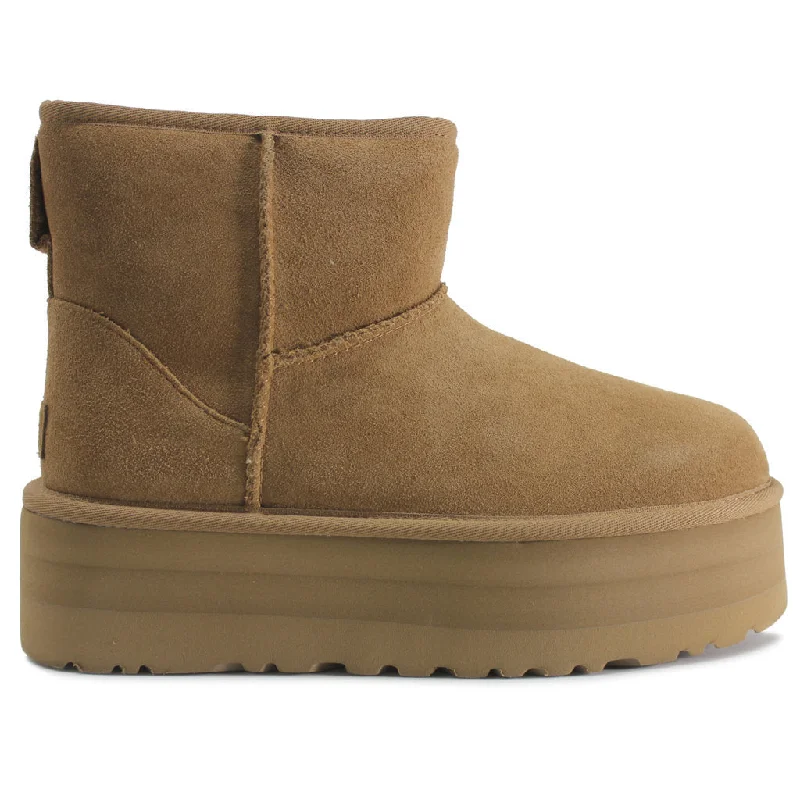 Classic Mini Suede Women's Platform Boots