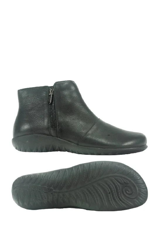 Wanaka Ankle Boot In Soft Black