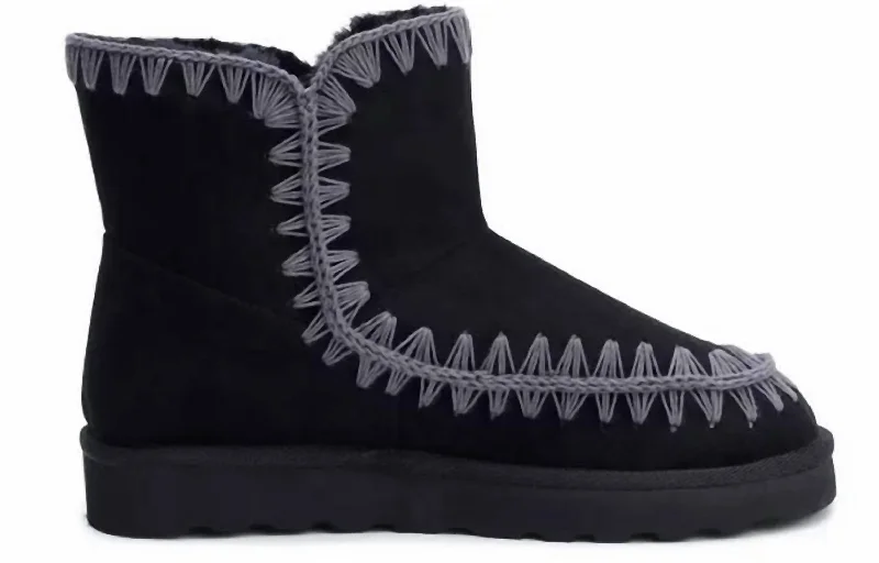 Women's Eskimo Booties In Black